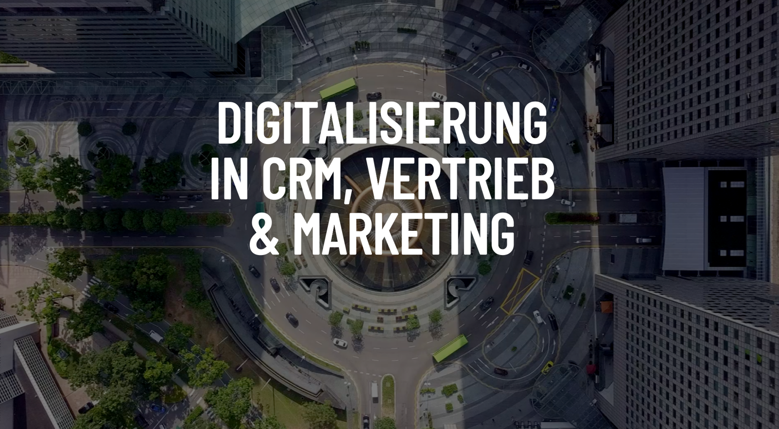 udo als Customer Data Plattform zur Digitalisierung von CRM, Vertrieb und Marketing